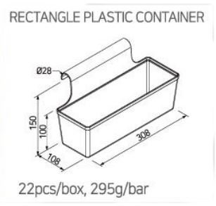 Závesný box plastový, RPC-300A