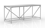 Dielenský stôl z potrubného systém šírka 2000 mm, 240405312