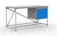 Dielenský stôl s kontajnerom šírka 1500 mm, 240405311