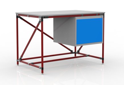 Dielenský stôl s kontajnerom 24040534 (3 modely) - 2
