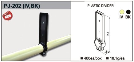 Plastový rozdeľovník PJ-202BK