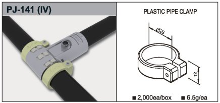 Plastová objímka PJ-141