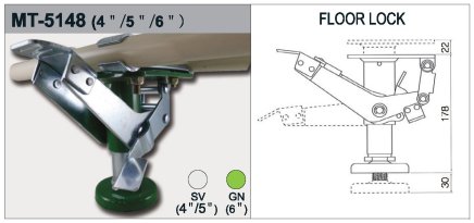 Nastaviteľná fixná noha MT-5148SV