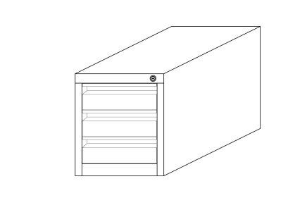 Stolový kontajner HDK-D03