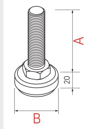 Rektifikačná skrutka typ AD-3010MRM - 1